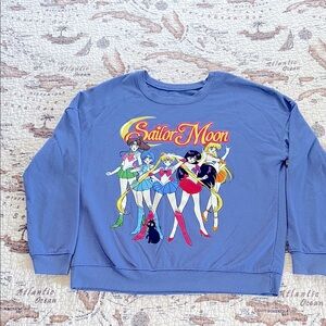 Vintage Sailor Moon Graphic Sweatshirt size M EUC